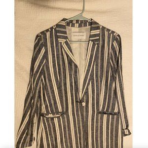 Cupcakes & Cashmere Striped Blazer